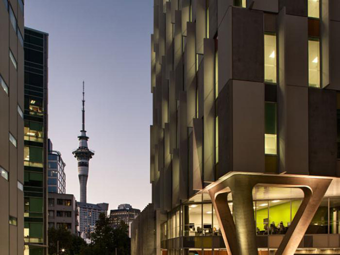 A photo of AUT in Auckland